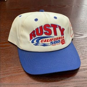 Vintage Rusty Wallace California SnapBack Hat.